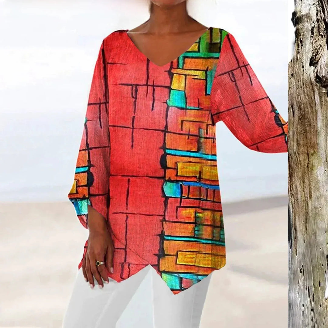 Mune | Vintage Top with V-Neck