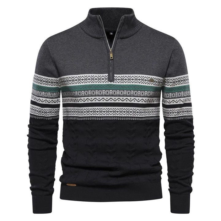 Mune | Sweatshirt - Men's Retro Pattern Sweatshirt with Comfortable and Unique Design