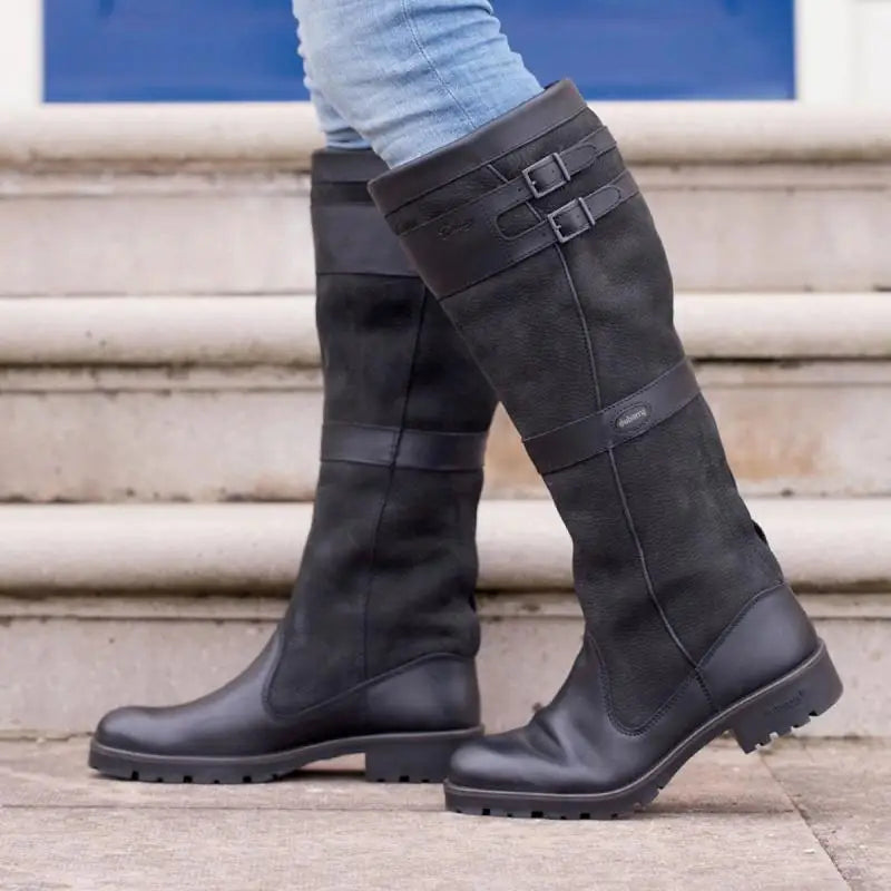 Mune | Retro Leather Boots