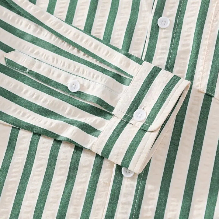 Fashionably striped blouse