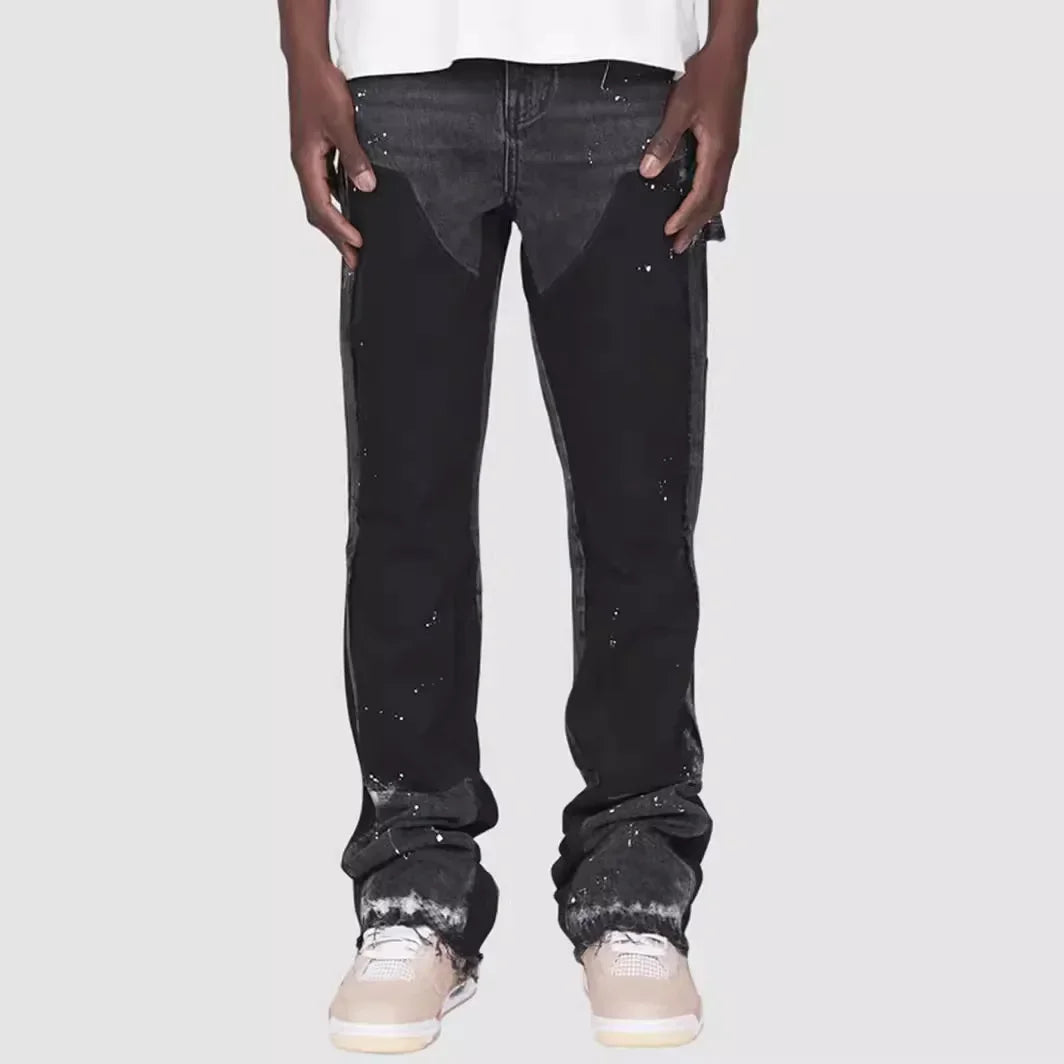 Mune | Flared Jeans In Layered Look for Men