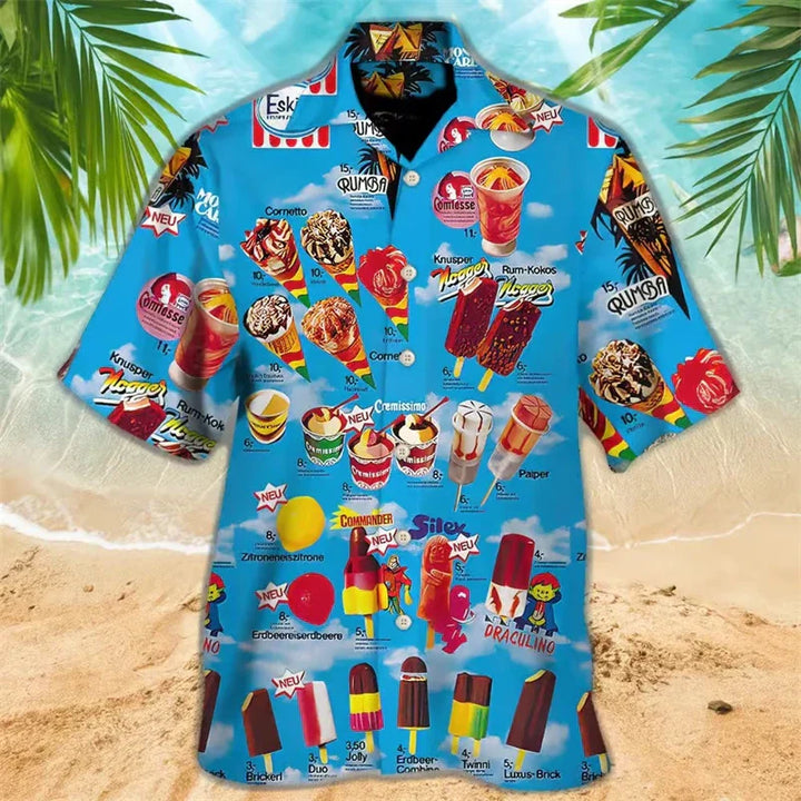 Polo with Ice Cream Design