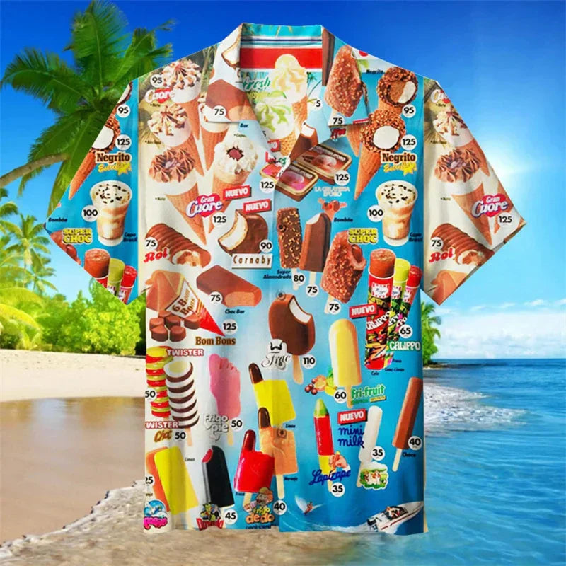 Polo with Ice Cream Design