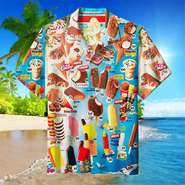 Polo with Ice Cream Design