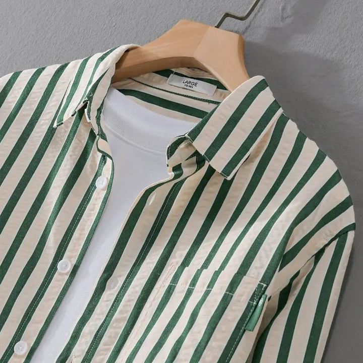 Fashionably striped blouse