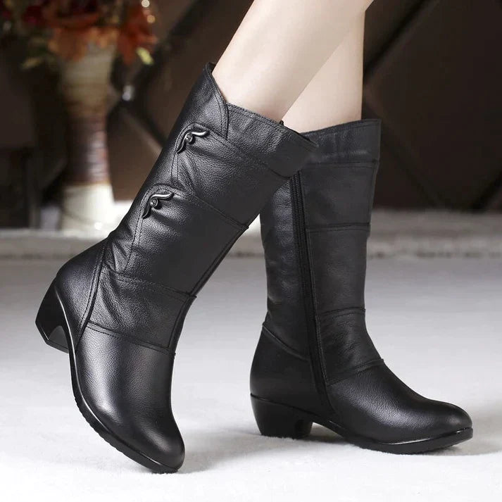 Mune | Leather Winter Boots – Women's