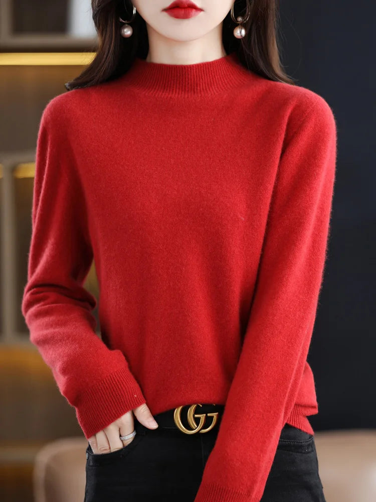 Mune | Pullover in pure new wool for women