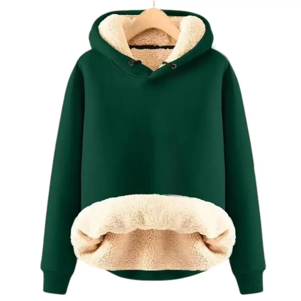 Mune | Warmer Hoodie with Fleece Lining Polyester and Sherpa Comfortable and Trendy