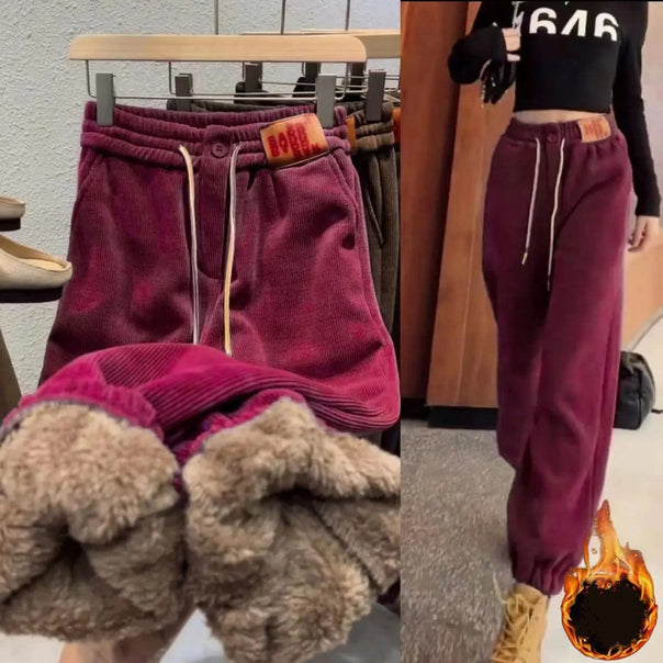 Mune | Winter Jogging Pants - Warm Plush Lining & Casual Design