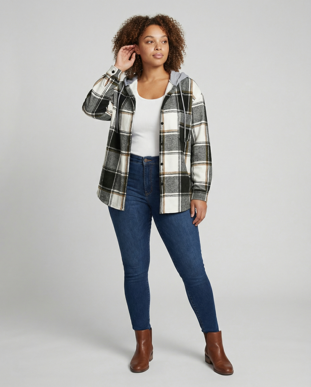 Modern thermal jacket women