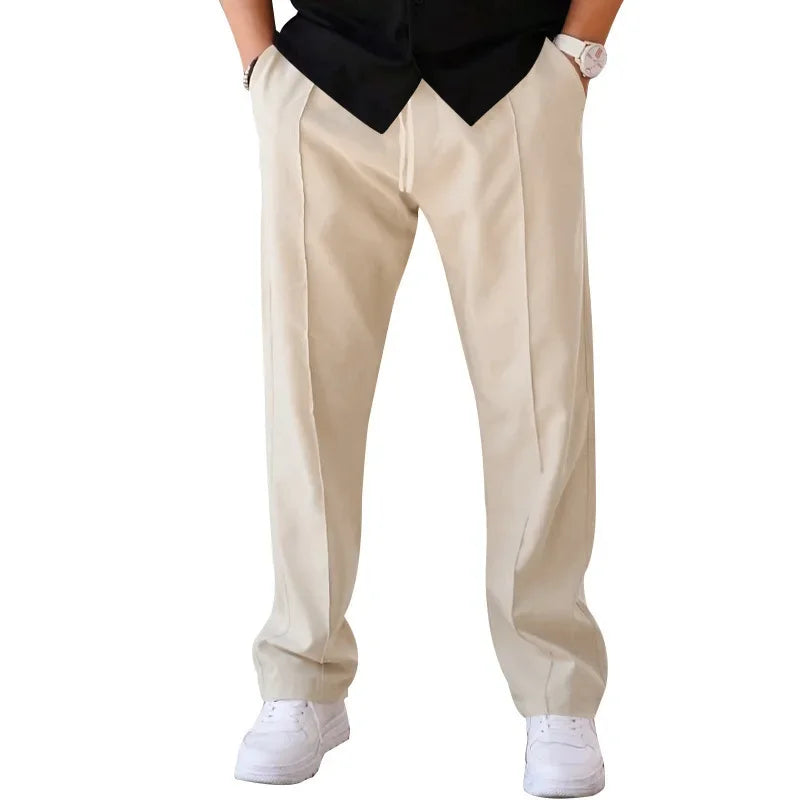 Men’s Loose-Fit Formal Trousers