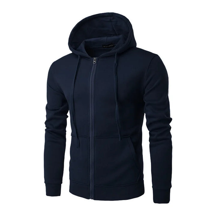Men’s Classic Zip Up Street Hoodie
