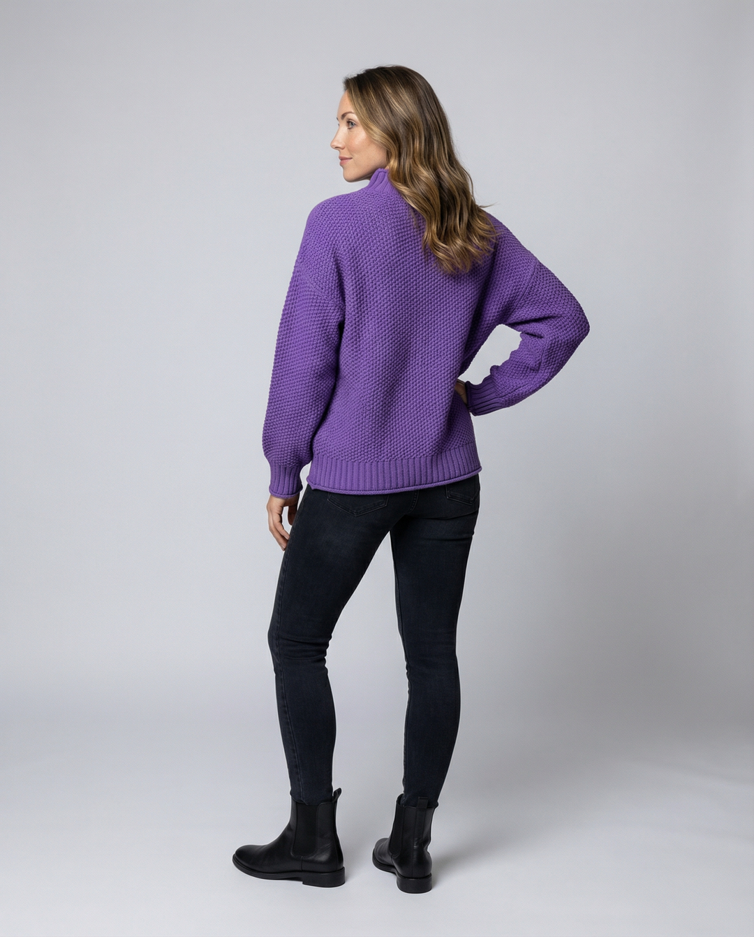 Soft women's cashmere sweater