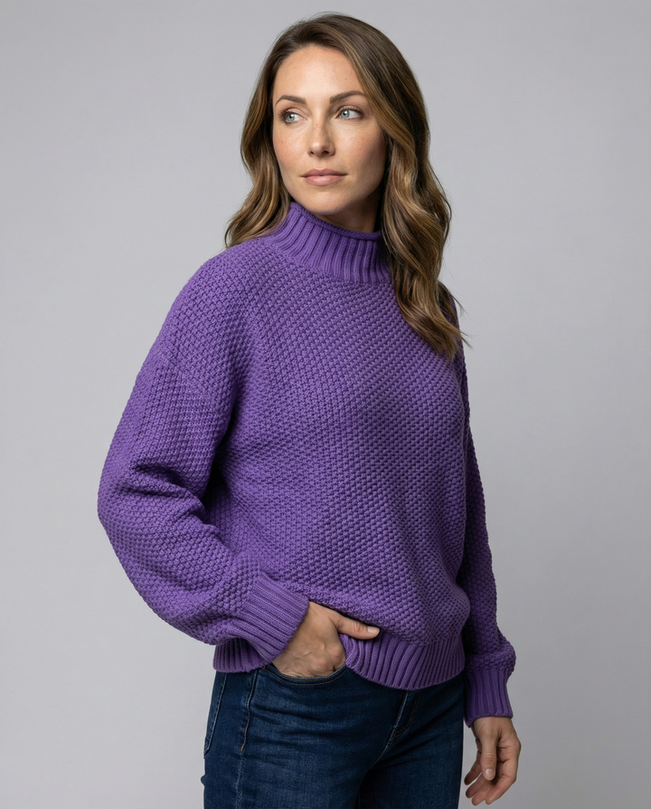 Soft women's cashmere sweater