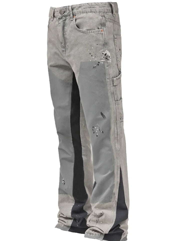 Mune | Flared Jeans In Layered Look for Men