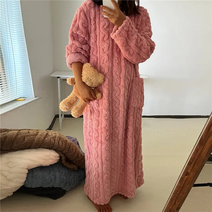 Mune | Fleece Teddy Dress