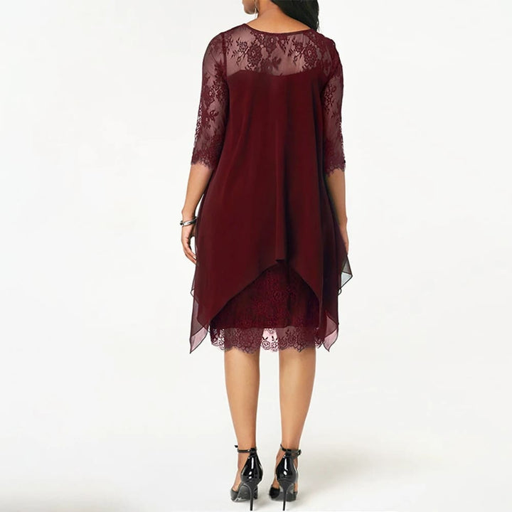 Mune | Plus Size Elegant Midi Dress