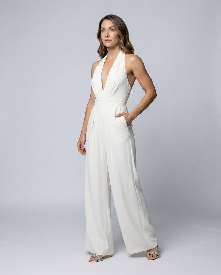 Elegant women's long jumpsuit