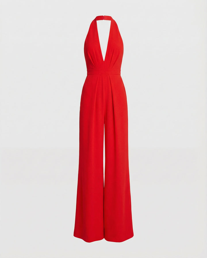 Elegant women's long jumpsuit