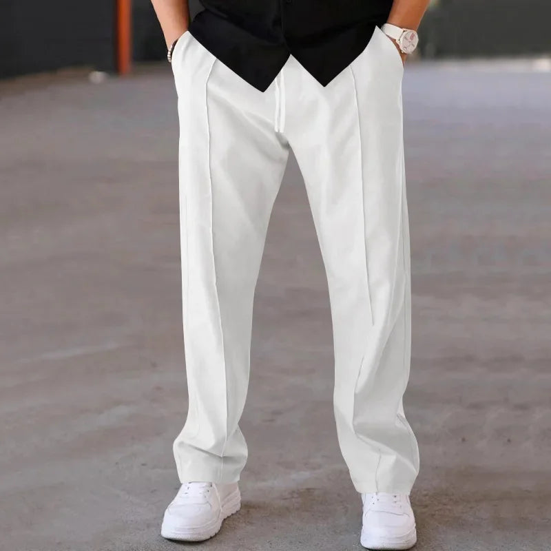 Men’s Loose-Fit Formal Trousers