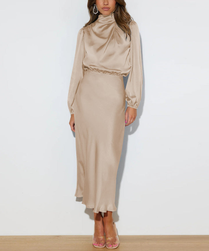 Mune | Long satin dress