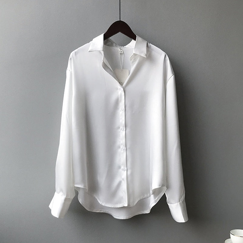Mune Fashion | Women's Clothing Silk Shirt Vintage Blouse