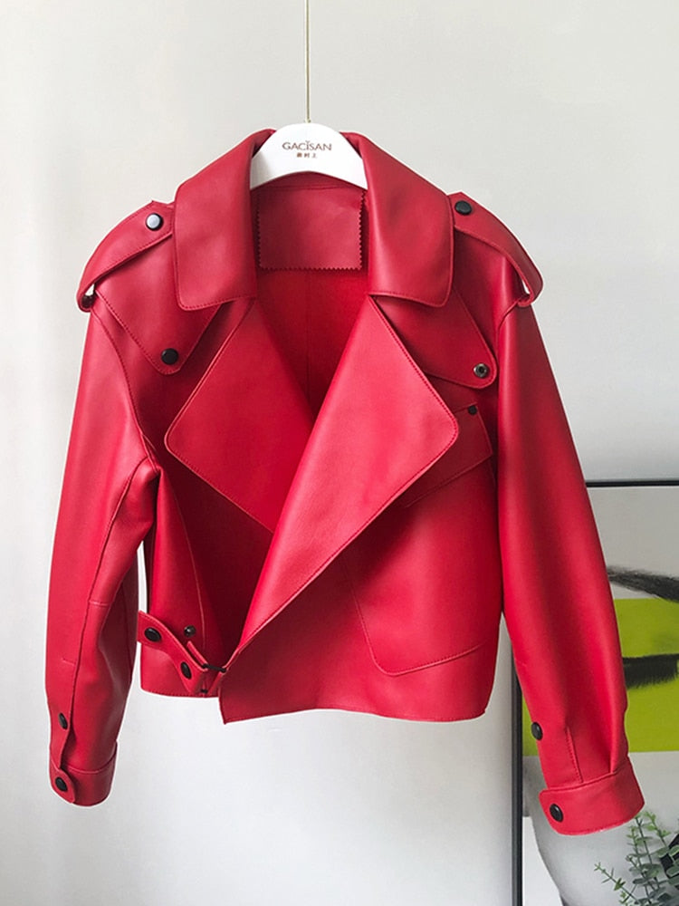 Mune | Leather Trench Coat