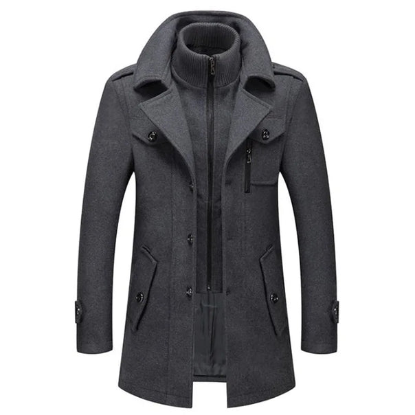 Mune | Elegant Long Men's Coat