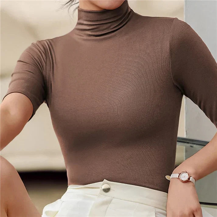 Mune | Ultra-thin Pullover with Roll Neck without Seams