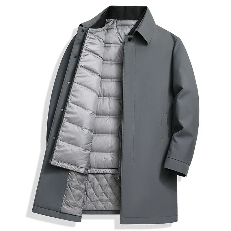 Mune | Waterproof Quilted Coat with Concealed Zipper Soren