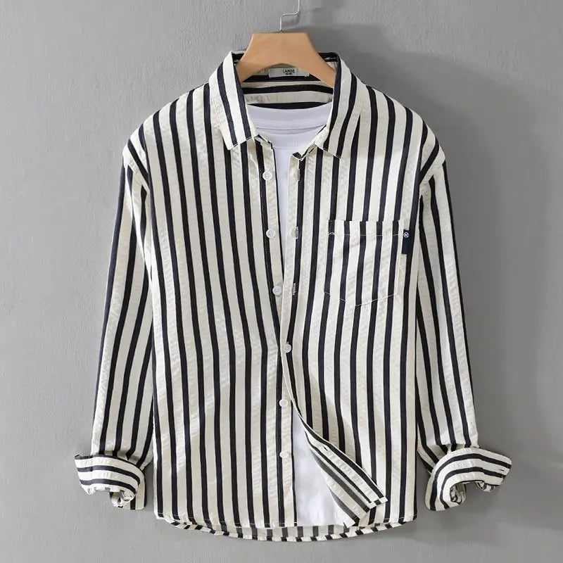 Fashionably striped blouse