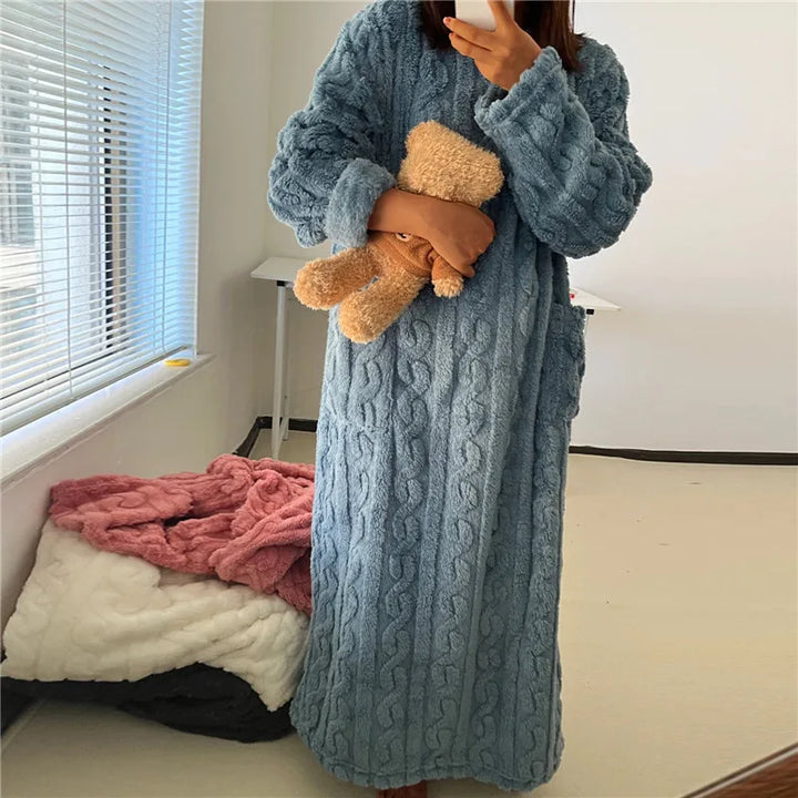 Mune | Fleece Teddy Dress