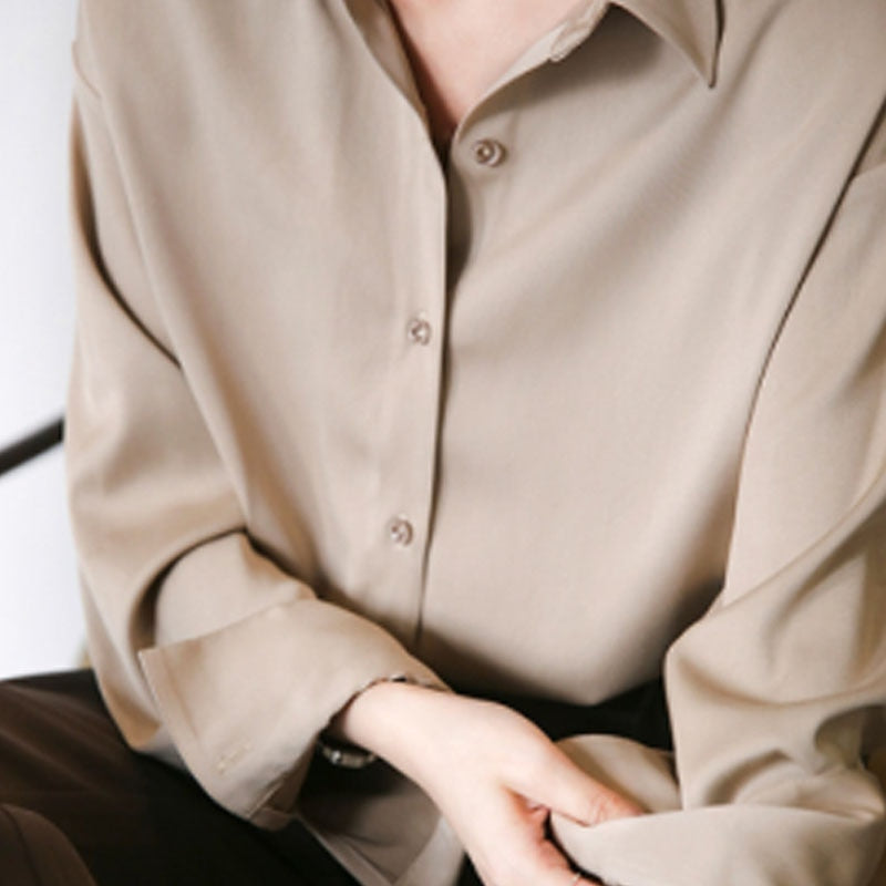 Mune Fashion | Women's Clothing Silk Shirt Vintage Blouse