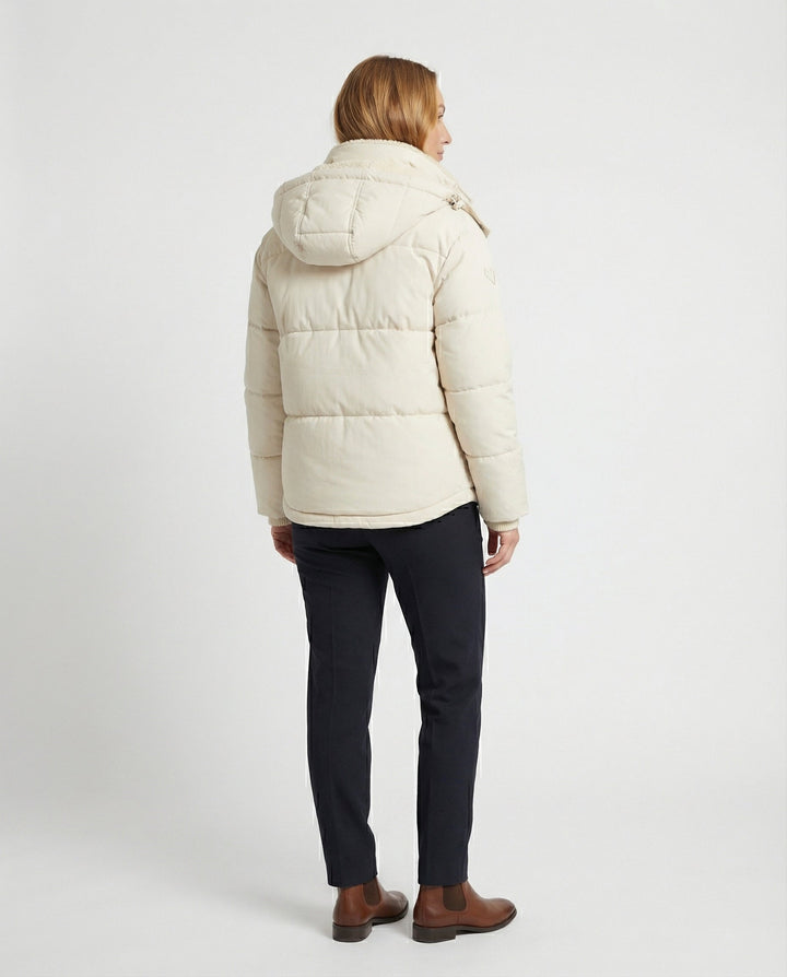 Warm Women's Winter Jacket Quilted