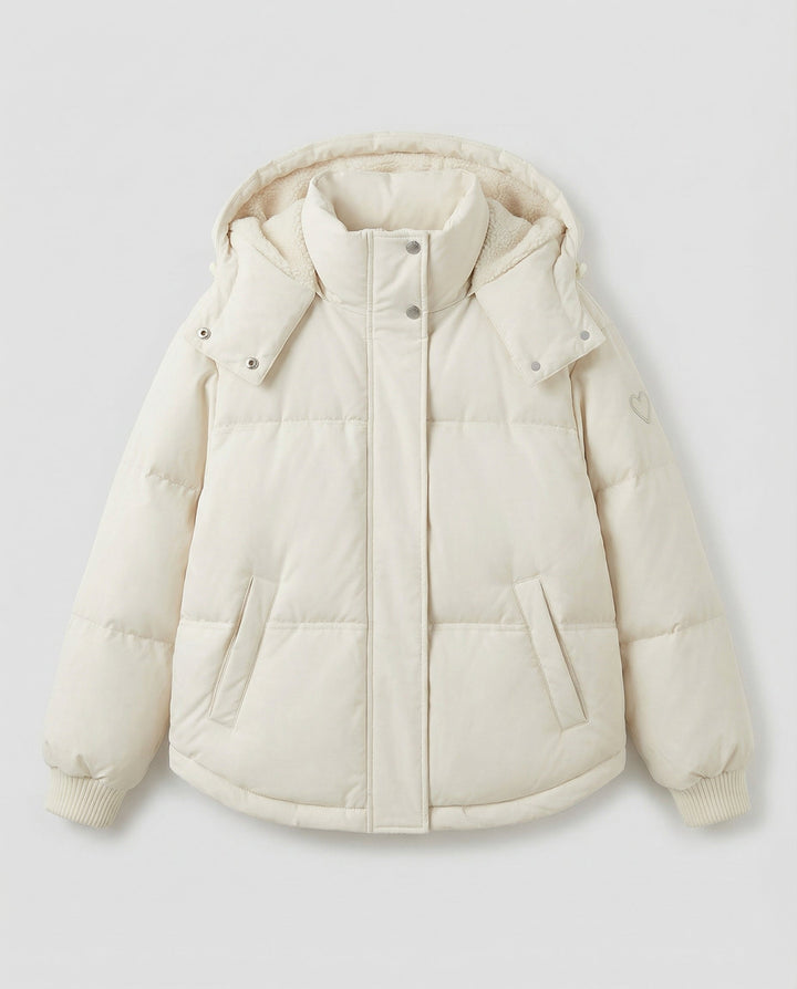 Warm Women's Winter Jacket Quilted