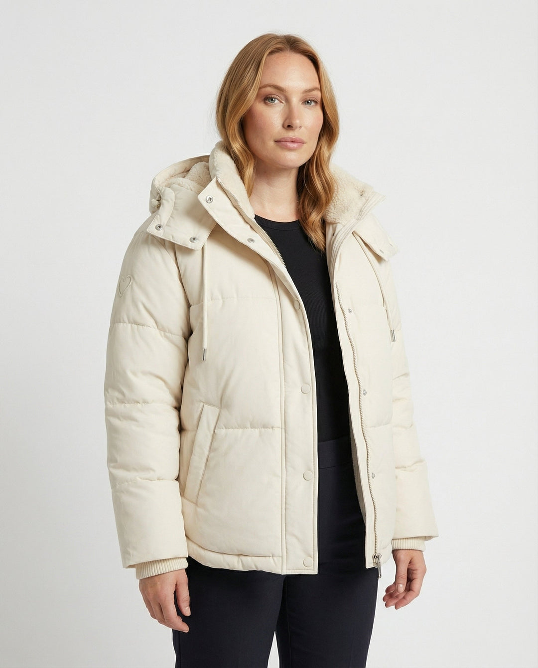 Warm Women's Winter Jacket Quilted
