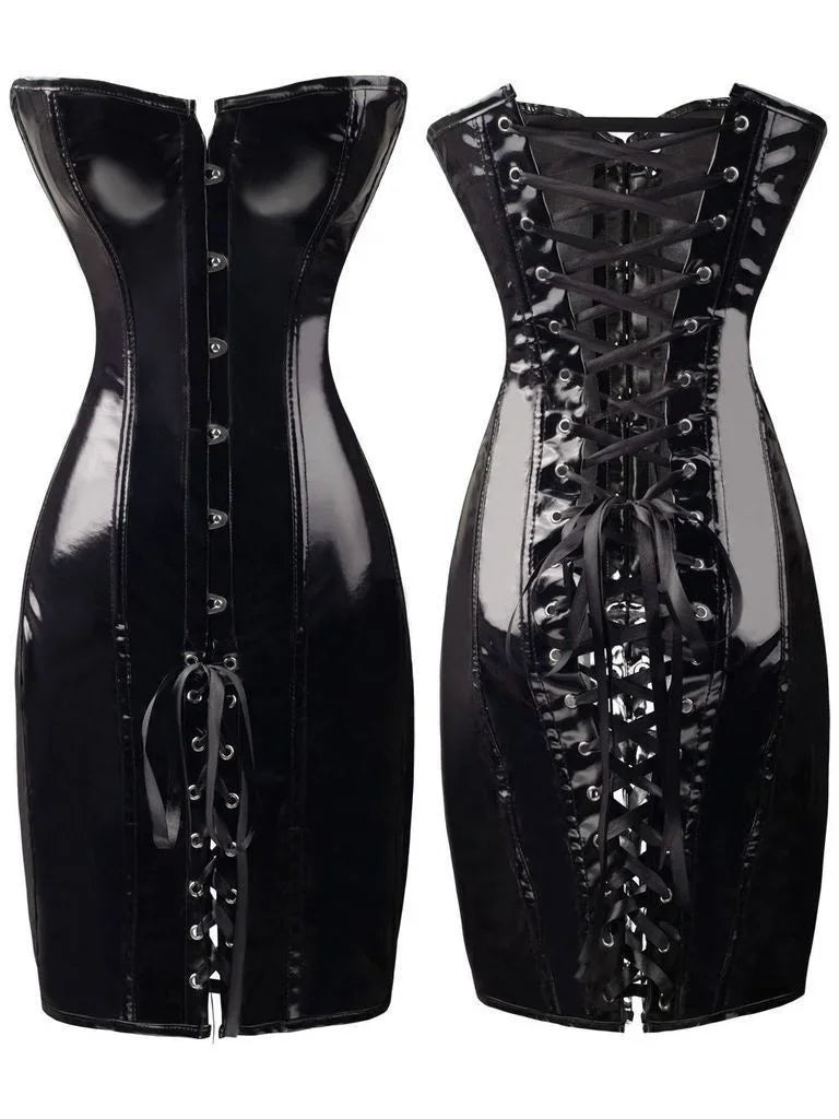 Mune Fashion | Latex-bonnet dress without straps