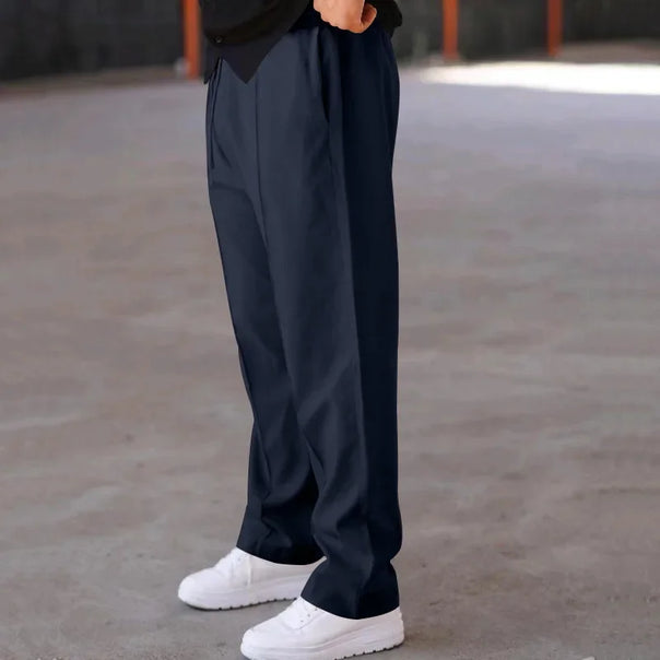 Men’s Loose-Fit Formal Trousers