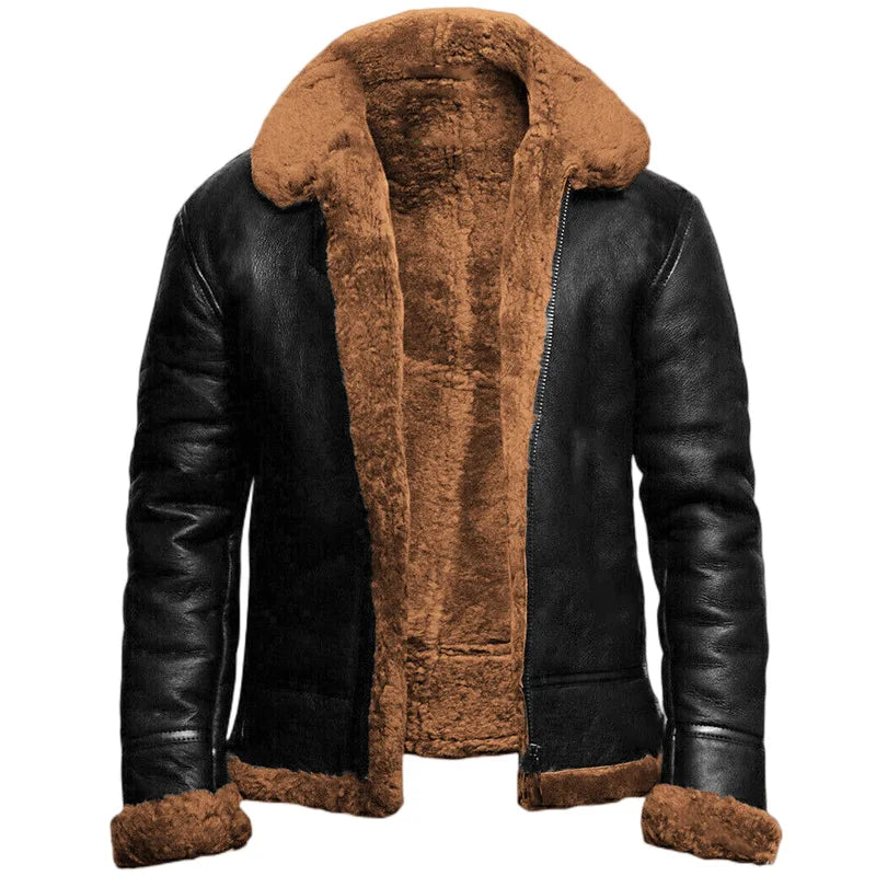 Mune | Leather Winter Coat