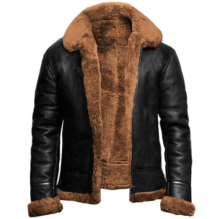 Mune | Leather Winter Coat
