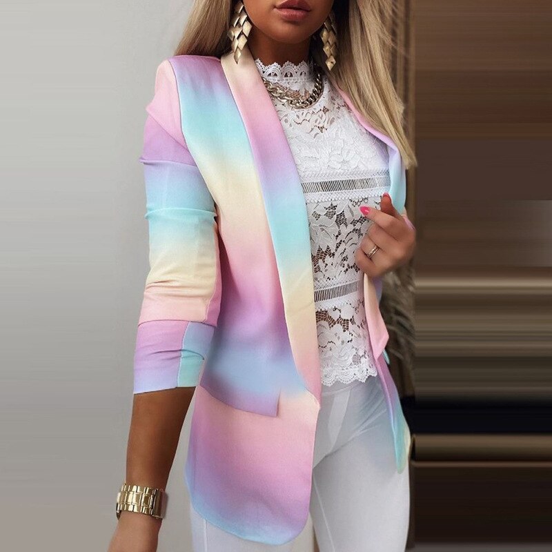 Mune | Long-Sleeve Tie-Dye Blazer