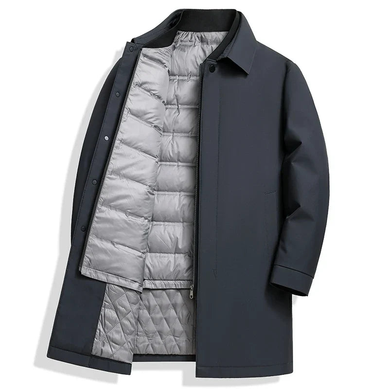 Mune | Waterproof Quilted Coat with Concealed Zipper Soren