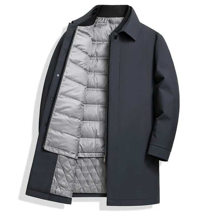 Mune | Waterproof Quilted Coat with Concealed Zipper Soren