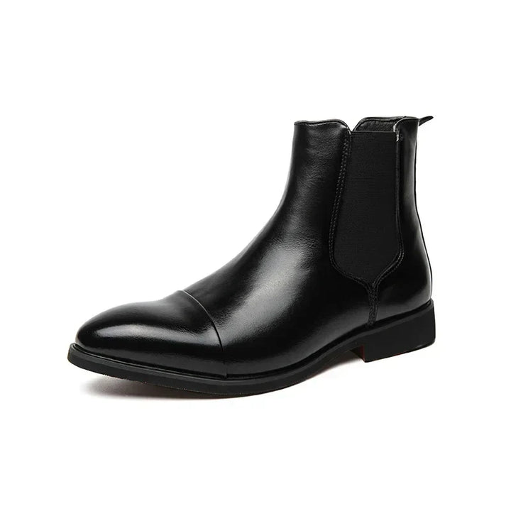 Mune | Handmade Chelsea Boots for Men with Red Soles