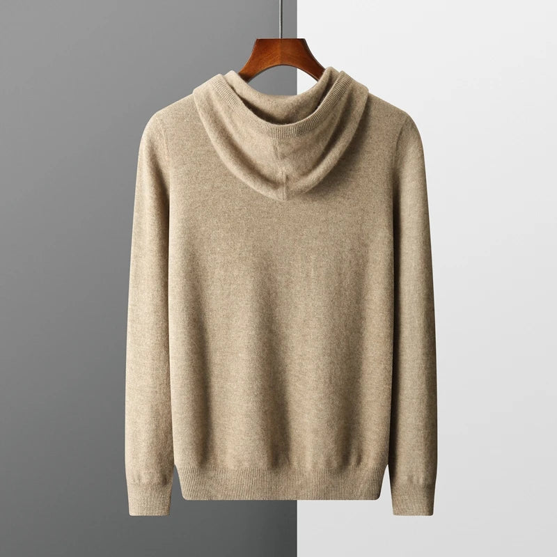 Mune | Hoodie Made of Wool Blend Warm and Comfortable