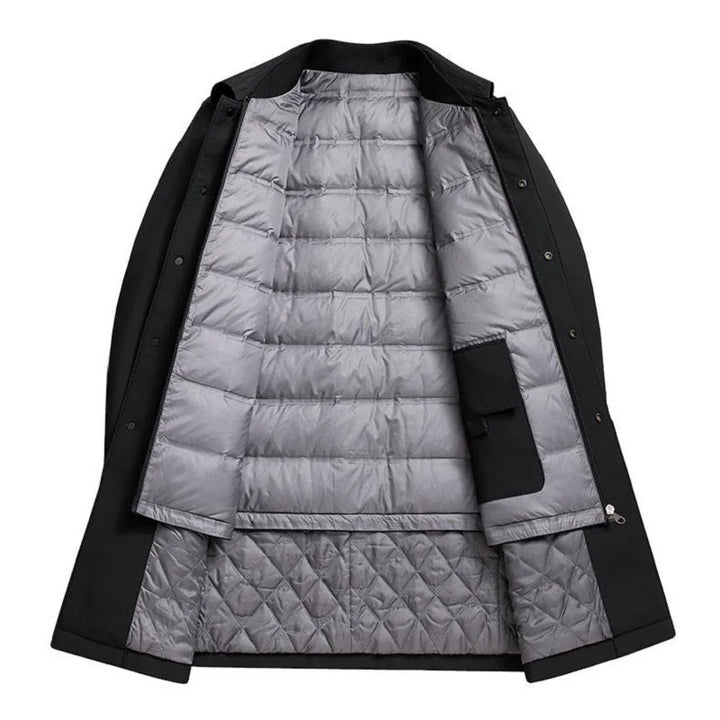 Mune | Waterproof Quilted Coat with Concealed Zipper Soren