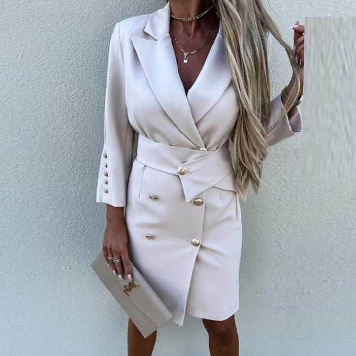 Mune | Blazer Dress with Double Button Closure