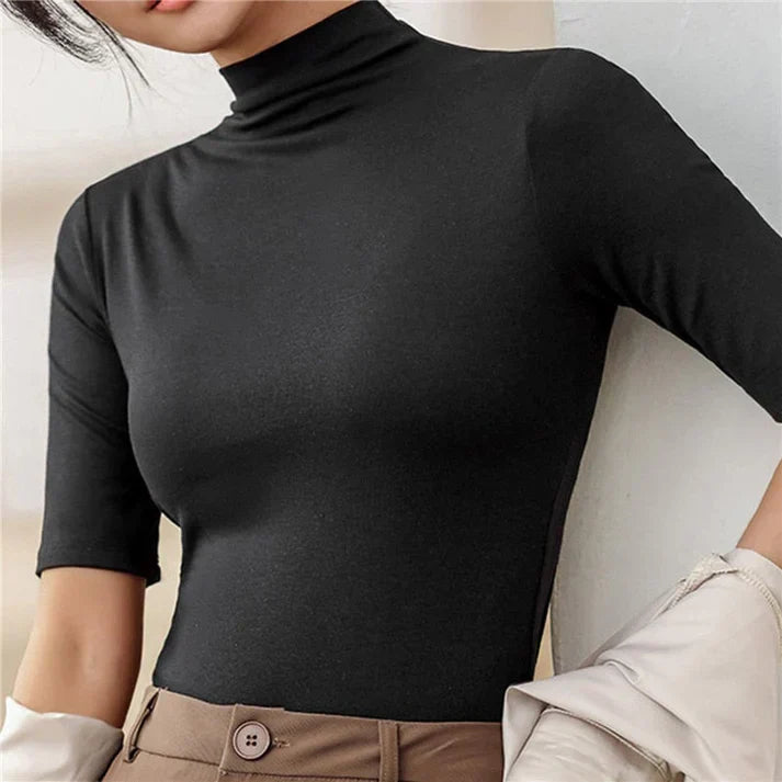 Mune | Ultra-thin Pullover with Roll Neck without Seams