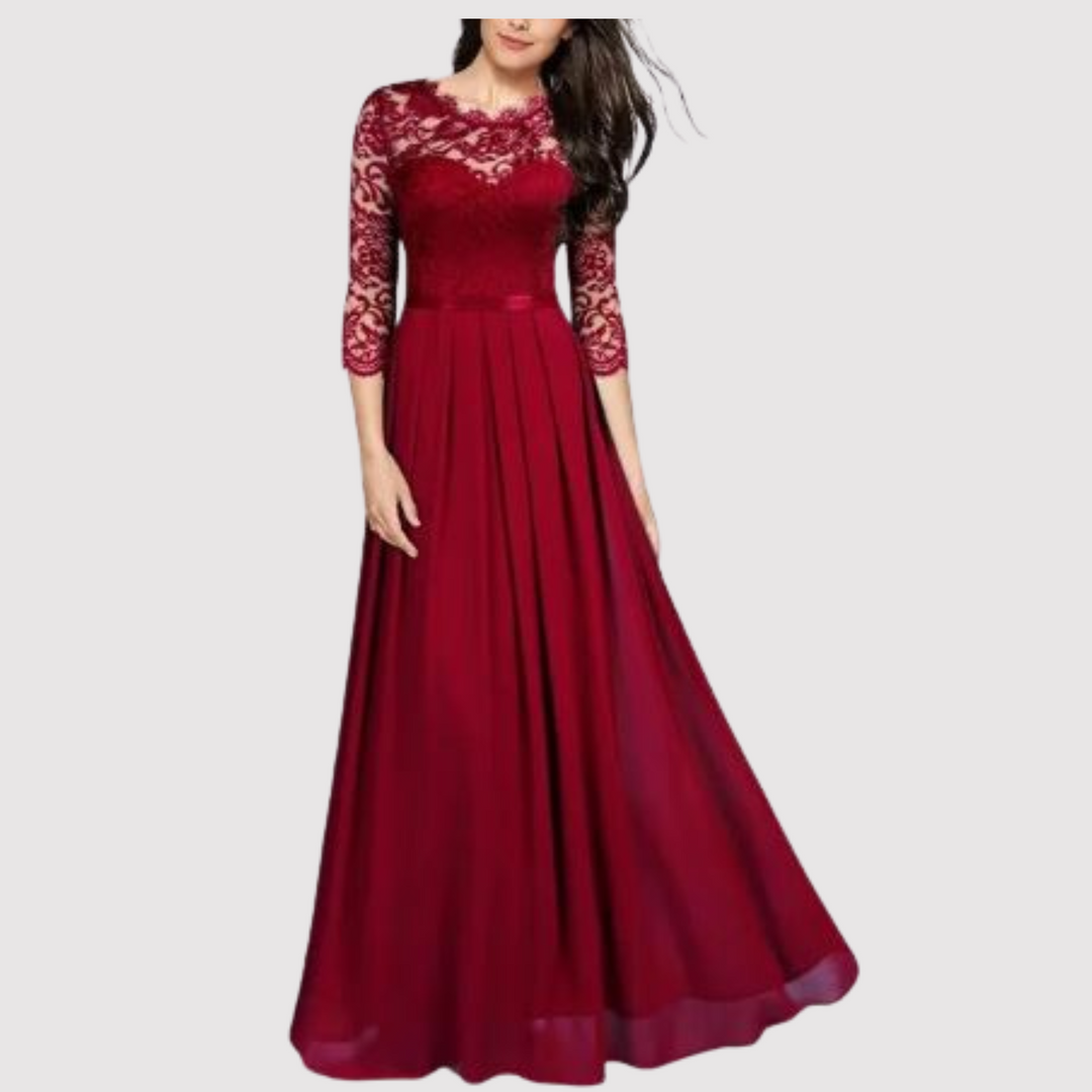 Mune | Sexy Dress Of Chiffon With Lace
