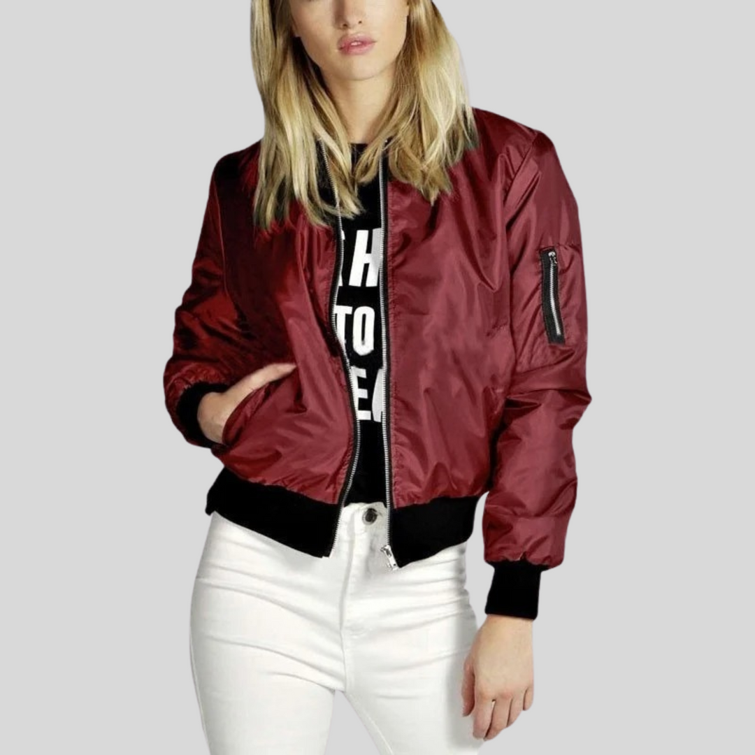 Mune | Bomber Jacket for Women Zipper